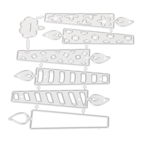 OSALADI Carbon Steel DIY Schneideform für Scrapbooking Wiederverwendbare Stanzschablone für Präzises Basteln Vielseitige Metall Stanzform für Karten Prägung und Papierkunst OSALADI Carbon Steel DIY Schneideform für Scrapbooking Wiederverwendbare Stanzschablone für Präzises Basteln Vielseitige Metall Stanzform für Karten Prägung und Papierkunst von OSALADI