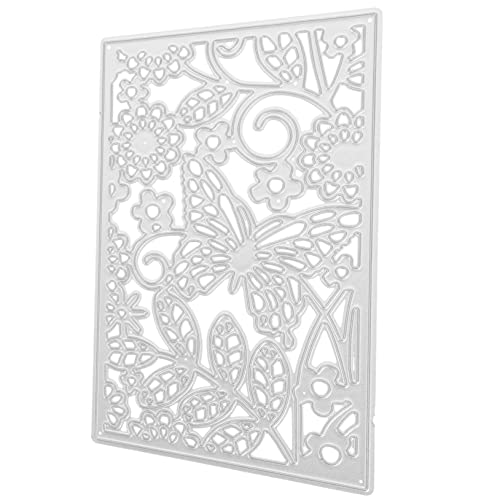 OSALADI Carbonstahl Prägeschablone Blumen Schmetterlinge Stanzform für Scrapbooking Karten Diy Basteln Album Dekoration Langlebig Robust OSALADI Carbonstahl Prägeschablone Blumen Schmetterlinge Stanzform für Scrapbooking Karten Diy Basteln Album Dekoration Langlebig Robust von OSALADI