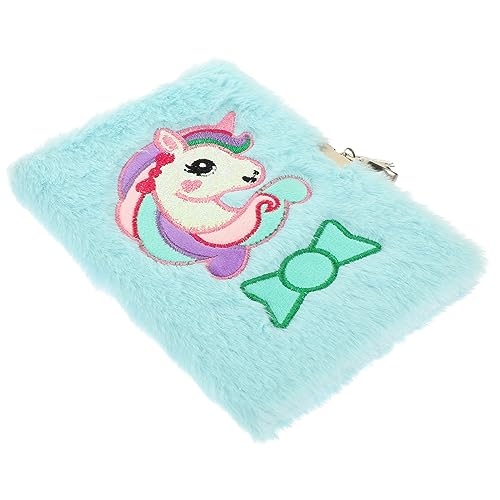 OSALADI Cartoon Lock Diary für Niedliches Notizbuch mit Schloss für Schüler von Erinnerungen und Plänen Grünes Design für Jungen und Mädchen von OSALADI