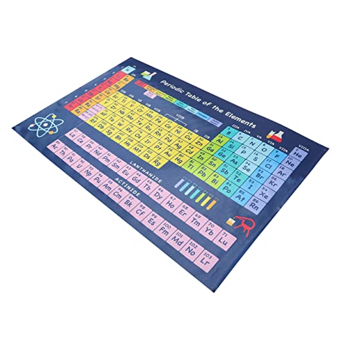 OSALADI Chemisches Periodensystem Poster Wandkunst für Chemie Dekoration für Klassenzimmer und Zuhause Hochwertige Schulmaterialien Bildungsressource für Schüler und Lehrer von OSALADI