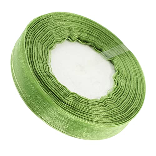 OSALADI Chiffonband Hochzeitsaccessoires Kinderpaketband Dekoratives Fransenband Chiffonstoff Geschenkband Dekorationen Hochzeitsband Party Bastelband Dünnes Polyester Grün OSALADI Chiffonband Hochzeitsaccessoires Kinderpaketband Dekoratives Fransenband Chiffonstoff Geschenkband Dekorationen Hochzeitsband Party Bastelband Dünnes Polyester Grün von OSALADI