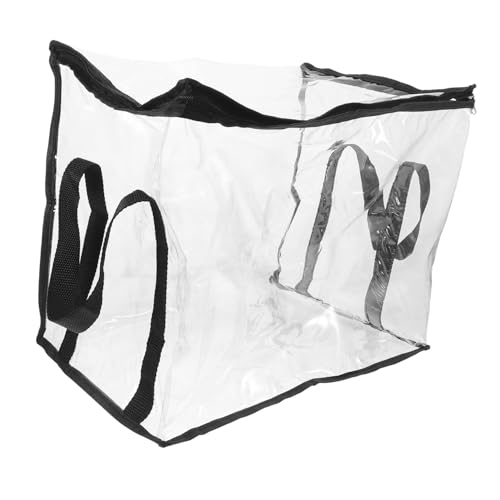 OSALADI Clear Dokumentbeutel Wasserdichtes Buch Tragetasche Mit Griff Mit Großer Kapazität Aufbewahrungstasche Buch Aufbewahrung Hülle Transparente Buchspeicherbeutel OSALADI Clear Dokumentbeutel Wasserdichtes Buch Tragetasche Mit Griff Mit Großer Kapazität Aufbewahrungstasche Buch Aufbewahrung Hülle Transparente Buchspeicherbeutel von OSALADI