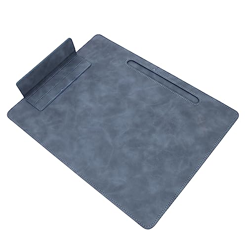 OSALADI Clipboard mit Clip Multifunktionale Schreibunterlage für Büro Schule und Restaurant Leicht und Tragbar für Dokumentenablage und Notizen Kreatives Design Blau von OSALADI