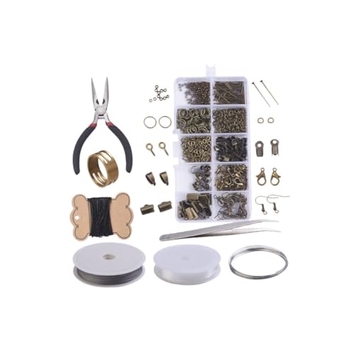 OSALADI DIY Metall Ohrstecker Zubehör Set mit Antikgrünen Ohrpins Inklusive Werkzeug Leichtes Hautfreundliches Metall für Schmuckherstellung für Damen Geburtstag Hochzeit Alltag Geeignet OSALADI DIY Metall Ohrstecker Zubehör Set mit Antikgrünen Ohrpins Inklusive Werkzeug Leichtes Hautfreundliches Metall für Schmuckherstellung für Damen Geburtstag Hochzeit Alltag Geeignet von OSALADI