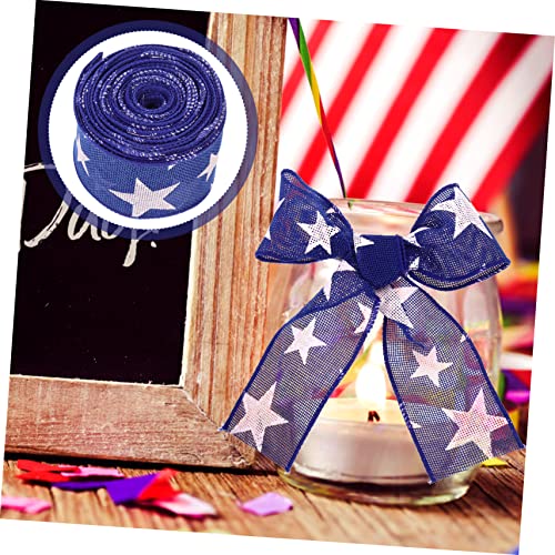 OSALADI DIY Polyester Band mit Beigen Fünfkantstern für Geschenkverpackung und Blumen Strapazierfähiges Dekorationsband für Unabhängigkeitstag und Kreative Bastelprojekte OSALADI DIY Polyester Band mit Beigen Fünfkantstern für Geschenkverpackung und Blumen Strapazierfähiges Dekorationsband für Unabhängigkeitstag und Kreative Bastelprojekte von OSALADI