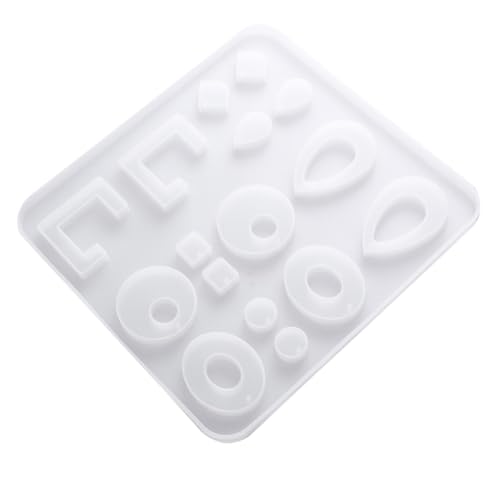 OSALADI DIY Schmuck Silikonform für Epoxidharz Schmuckherstellung Kreative Halsketten Ohrring anhänger Form Langlebig Sicher und Einfach zu Verwenden Weiß für Handgemachte Geschenke und OSALADI DIY Schmuck Silikonform für Epoxidharz Schmuckherstellung Kreative Halsketten Ohrring anhänger Form Langlebig Sicher und Einfach zu Verwenden Weiß für Handgemachte Geschenke und von OSALADI