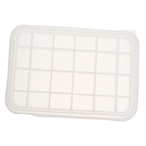 OSALADI DIY Silikon Gießform Aufbewahrungsbox Rechteckig Weiß Wiederverwendbar Kreativ Epoxidharz Schmuckbox Form für Heimwerker Basteln von OSALADI