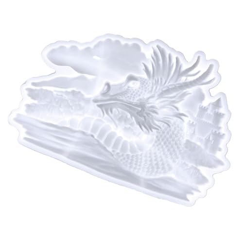 OSALADI DIY Silikonform Drachenkopf Flexible Gussform für Epoxidharz Wiederverwendbar und Antihaftbeschichtet für Wanddekoration und Bastelprojekte Langlebig und Leicht OSALADI DIY Silikonform Drachenkopf Flexible Gussform für Epoxidharz Wiederverwendbar und Antihaftbeschichtet für Wanddekoration und Bastelprojekte Langlebig und Leicht von OSALADI