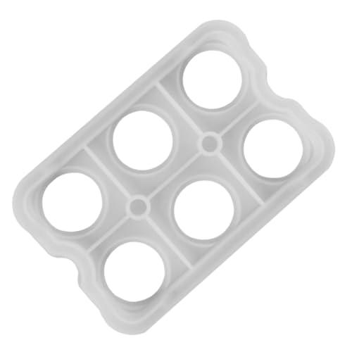 OSALADI DIY Silikonform Ei Ablage Gießform für Epoxidharz Kreative Eierhalter Herstellung Weiches Material Leicht zu Reinigen für Geschenkideen von OSALADI