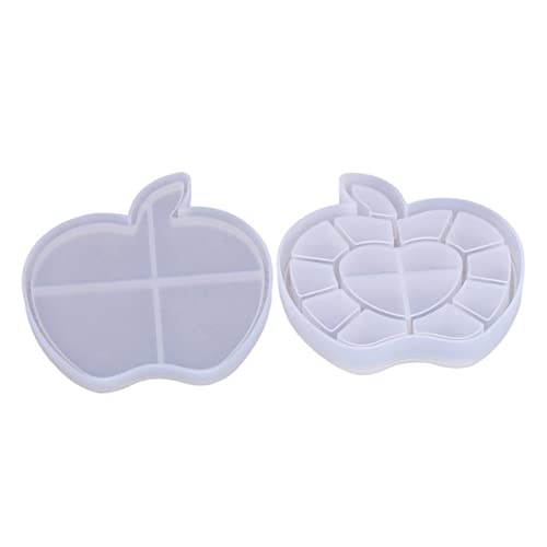 OSALADI DIY Silikonform Set für Aufbewahrungsboxen Apfel Design mit Deckel für Schmuck Bastelartikel und Deko Leicht zu Reinigen und Vielseitig Einsetzbar OSALADI DIY Silikonform Set für Aufbewahrungsboxen Apfel Design mit Deckel für Schmuck Bastelartikel und Deko Leicht zu Reinigen und Vielseitig Einsetzbar von OSALADI