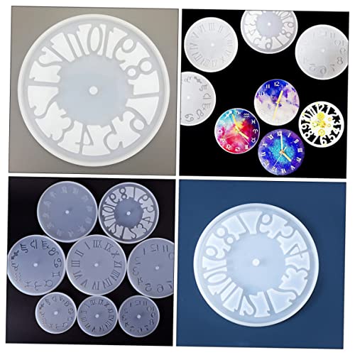 OSALADI DIY Silikonform für Uhr Ziffernring Epoxidharz Gießform Flexibel Geruchlos Wiederverwendbar für Handgemachte Uhrenplatten und Kreative Bastelprojekte OSALADI DIY Silikonform für Uhr Ziffernring Epoxidharz Gießform Flexibel Geruchlos Wiederverwendbar für Handgemachte Uhrenplatten und Kreative Bastelprojekte von OSALADI