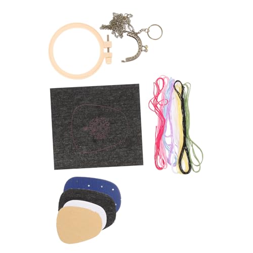 OSALADI DIY Stickerei Material für Kreative Taschen Handwerkstasche für Anfänger und Fortgeschrittene Zubehör für Geldbörsen und Aufbewahrungslösungen von OSALADI