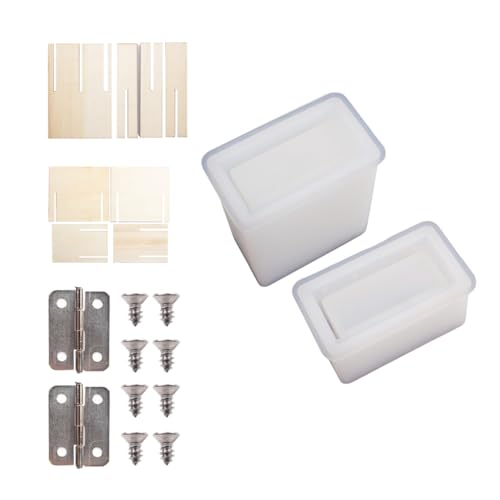 OSALADI DIY Zigarettenschachtel Herstellungskit Silikonform für Epoxidharz Zubehör und Produkten für Kreative Bastelprojekte und von OSALADI