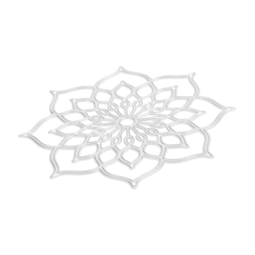 OSALADI Dekorative Messerform Prägung Herstellung Blumenschablonen Prägeschablonen Schneiden Schneidwerkzeug Papier Scrapbooking-stanzformen Karte Silver Kohlenstoffstahl OSALADI Dekorative Messerform Prägung Herstellung Blumenschablonen Prägeschablonen Schneiden Schneidwerkzeug Papier Scrapbooking-stanzformen Karte Silver Kohlenstoffstahl von OSALADI