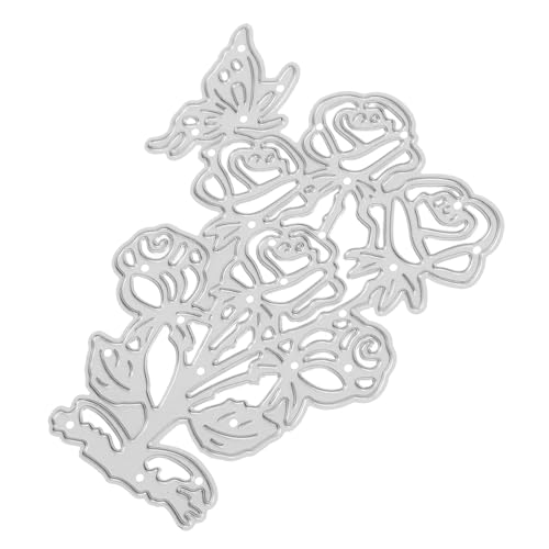 OSALADI Dekorative Messerform Scrapbooking Scrapbook-Vorlagenschablone Schnitte Cutter Stanzformen für Blumenrahmen Hintergrundschablonenkartenherstellung Kohlenstoffstahl OSALADI Dekorative Messerform Scrapbooking Scrapbook-Vorlagenschablone Schnitte Cutter Stanzformen für Blumenrahmen Hintergrundschablonenkartenherstellung Kohlenstoffstahl von OSALADI
