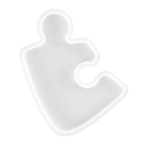 OSALADI Dekorativer Silikon Untersetzer Gießform Diy Puzzle Untersetzer Formen für Kreative Bastelprojekte Kompatibel mit Epoxidharz und Anderen Gießmaterialien OSALADI Dekorativer Silikon Untersetzer Gießform Diy Puzzle Untersetzer Formen für Kreative Bastelprojekte Kompatibel mit Epoxidharz und Anderen Gießmaterialien von OSALADI