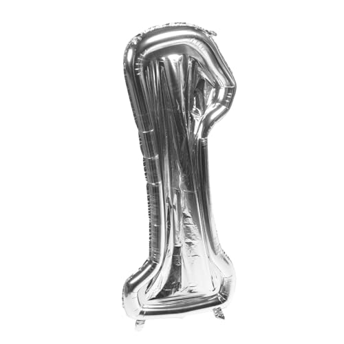 OSALADI Dekorativer Zahlenballon Rahmen Aluminiumfolie für Geburtstagsfeier Ballondekoration Zahl Langlebig und Sicher für Hochzeiten und Feiern OSALADI Dekorativer Zahlenballon Rahmen Aluminiumfolie für Geburtstagsfeier Ballondekoration Zahl Langlebig und Sicher für Hochzeiten und Feiern von OSALADI
