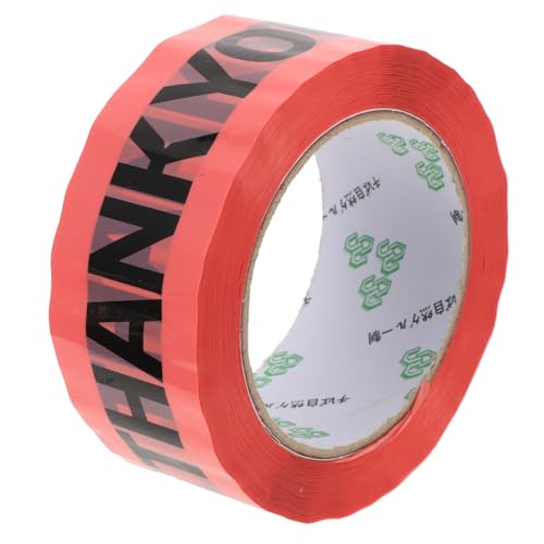 OSALADI Dekoratives Klebeband Thank You Paketklebeband Selbstklebendes Duct Tape Verpackungsklebeband Geschenkverpackung Büro DIY Scrapbooking Tape OSALADI Dekoratives Klebeband Thank You Paketklebeband Selbstklebendes Duct Tape Verpackungsklebeband Geschenkverpackung Büro DIY Scrapbooking Tape von OSALADI