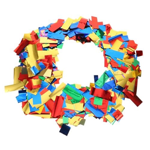 OSALADI Dekoratives Konfetti für Hochzeit und Feierlichkeiten Bunte Papierkonfetti Füllung für Ballons Doppeltes Goldfolienkonfetti für Tischdekoration und Partys OSALADI Dekoratives Konfetti für Hochzeit und Feierlichkeiten Bunte Papierkonfetti Füllung für Ballons Doppeltes Goldfolienkonfetti für Tischdekoration und Partys von OSALADI
