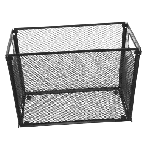 OSALADI Desktop Aufbewahrungsbox aus Faltbarer Aktenordner für Schreibtisch Mehrschichtiger Datei Organizer Stilvoller und Praktischer Dokumentenhalter für Büro und Zuhause von OSALADI