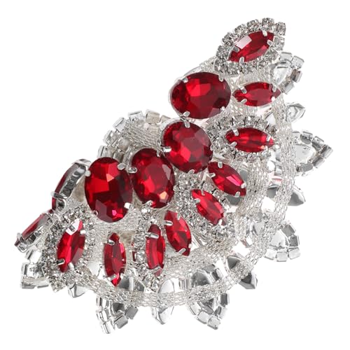 OSALADI Diamantkettenschmuck Flecken Mädchen Kleidungsstück Applikation nähen Dekorationen Aufkleber edelsteine Strass-Patches Mantel Patches Heißschmelzkleber rot OSALADI Diamantkettenschmuck Flecken Mädchen Kleidungsstück Applikation nähen Dekorationen Aufkleber edelsteine Strass-Patches Mantel Patches Heißschmelzkleber rot von OSALADI
