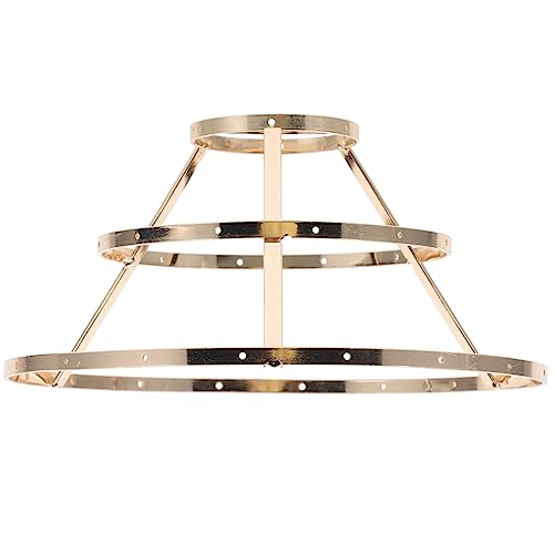 OSALADI Diy Lampenschirm Rahmen Eisen Gestell Für Tischlampen Diy Herstellung Versorgung Für Heimwerker Lichtzubehör von OSALADI