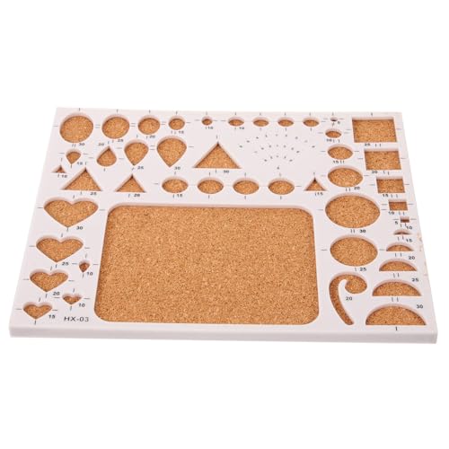 OSALADI Diy Papier Quilling Vorlage Kork Präzises Quilling Tool für Bastelprojekte Leicht und Formstabil für Grußkarten und Wandkunst für Bastelideen OSALADI Diy Papier Quilling Vorlage Kork Präzises Quilling Tool für Bastelprojekte Leicht und Formstabil für Grußkarten und Wandkunst für Bastelideen von OSALADI