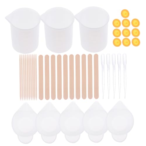 OSALADI Diy Silikon Epoxidharz Messbecher Teilig Pigment Mischbecher mit Spitzem Ausguss Vielseitig für Basteln Wie Untersetzer Schlüsselanhänger Schüsselmatten Sicher und Einfach zu OSALADI Diy Silikon Epoxidharz Messbecher Teilig Pigment Mischbecher mit Spitzem Ausguss Vielseitig für Basteln Wie Untersetzer Schlüsselanhänger Schüsselmatten Sicher und Einfach zu von OSALADI