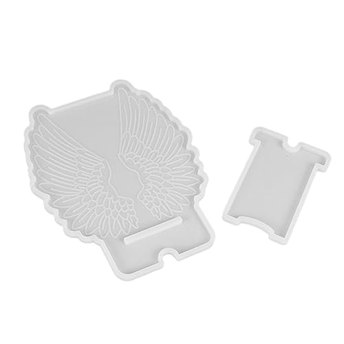 OSALADI Diy Silikon Handyhalterung Form Flügel Design Wiederverwendbare Epoxidharz Form für Mobile Phone Support für Diy Bastelprojekte OSALADI Diy Silikon Handyhalterung Form Flügel Design Wiederverwendbare Epoxidharz Form für Mobile Phone Support für Diy Bastelprojekte von OSALADI