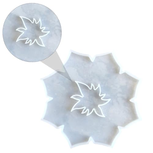 OSALADI Diy Silikonform für Kreative Untersetzer Sichere und Langlebige Silikon Gießform für Bastelprojekte für Epoxidharz und Heimdekoration OSALADI Diy Silikonform für Kreative Untersetzer Sichere und Langlebige Silikon Gießform für Bastelprojekte für Epoxidharz und Heimdekoration von OSALADI