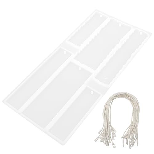 OSALADI Diy Silikonform für Lesezeichen mit Schnüren Kreative Epoxidharz Gießform für Handarbeiten zum Gestalten von Anhängern und Lesezeichen OSALADI Diy Silikonform für Lesezeichen mit Schnüren Kreative Epoxidharz Gießform für Handarbeiten zum Gestalten von Anhängern und Lesezeichen von OSALADI