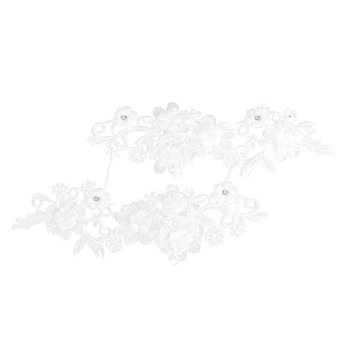 OSALADI Diy Spitzenband für Kostüme Blumenranken Weiß für Hochzeiten Geburtstagsfeiern Gartenprojekte und Bastelbedarf für Dekorationen und Kreative Designs von OSALADI
