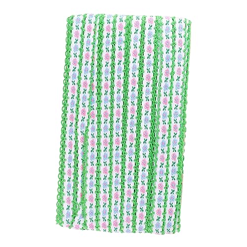 OSALADI Diy Stickerei Spitzenband in Gold Ethnischer Stil Dekoratives Blumenmuster Vielseitig Einsetzbar für Bekleidung und Accessoires Yards von OSALADI