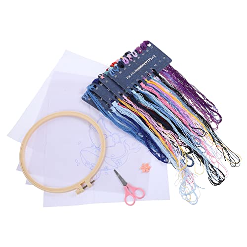 OSALADI Diy Stickerei für Anfänger Kreuzstich Set mit Mustern Stickrahmen für Kreative Projekte und Familienaktivitäten Anleitungen und Materialien OSALADI Diy Stickerei für Anfänger Kreuzstich Set mit Mustern Stickrahmen für Kreative Projekte und Familienaktivitäten Anleitungen und Materialien von OSALADI