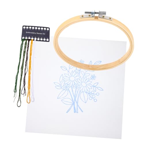 OSALADI Diy Stickset für Erwachsene Komplettes Kreuzstich Stickerei Kit mit Stickrahmen für Dekoration Einfache Anwendung und Kreative Familienaktivitäten OSALADI Diy Stickset für Erwachsene Komplettes Kreuzstich Stickerei Kit mit Stickrahmen für Dekoration Einfache Anwendung und Kreative Familienaktivitäten von OSALADI