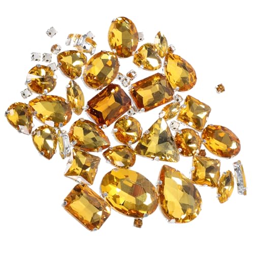 OSALADI Diy Strasssteine zum Aufnähen Unregelmäßige Glasrhinestones für Kleidung Taschen für Handarbeit und Basteln OSALADI Diy Strasssteine zum Aufnähen Unregelmäßige Glasrhinestones für Kleidung Taschen für Handarbeit und Basteln von OSALADI