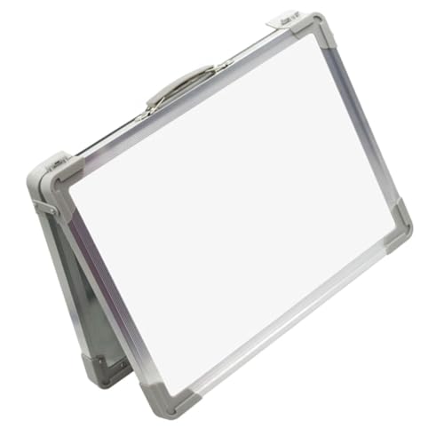 OSALADI Doppeltes Magnetisches Whiteboard Faltbares Schreibbrett für Desktop Tragbares Doppelseitiges Zeichenbrett für Schule Büro und Kreative Anwendungen OSALADI Doppeltes Magnetisches Whiteboard Faltbares Schreibbrett für Desktop Tragbares Doppelseitiges Zeichenbrett für Schule Büro und Kreative Anwendungen von OSALADI