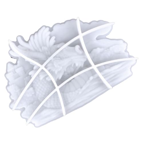 OSALADI Drachenkopf Silikonform für DIY Wanddekoration Flexible Gießform Hochwertigem Silikon für Epoxidharz Projekte Langlebig und Einfach zu Entformen OSALADI Drachenkopf Silikonform für DIY Wanddekoration Flexible Gießform Hochwertigem Silikon für Epoxidharz Projekte Langlebig und Einfach zu Entformen von OSALADI
