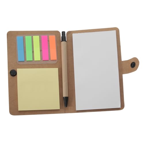OSALADI Einfacher Notizblock Memopapiere aus Braunem Kraftpapier Multifunktionale Haftnotizen für Haushaltsplanung und Lebensmittellisten für Büro und Schule OSALADI Einfacher Notizblock Memopapiere aus Braunem Kraftpapier Multifunktionale Haftnotizen für Haushaltsplanung und Lebensmittellisten für Büro und Schule von OSALADI