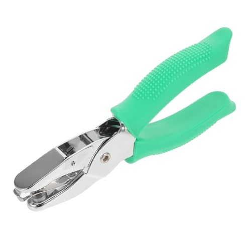 OSALADI Einzellocher für Papier Stanzer Handlocher Manuell Robust Langlebig DIY Bastelprojekte Scrapbook Planer Locker Bindend Leicht Bedienbar für Kreative Organisation und Präzises von OSALADI