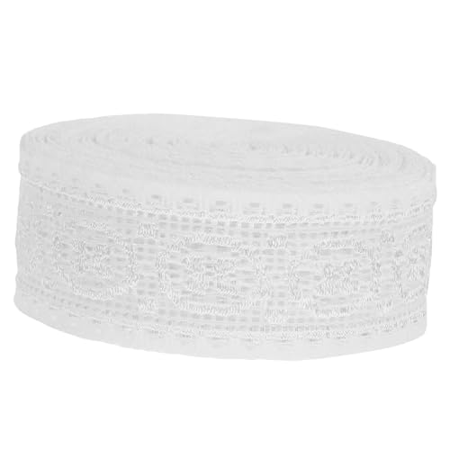 OSALADI Elastische Weiße Spitzenborte DIY Nähzubehör für Unterwäsche Kleidung Dekoration Elastisches Spitzenband Meterware für Stoffe und Ausschnitt Verzierung OSALADI Elastische Weiße Spitzenborte DIY Nähzubehör für Unterwäsche Kleidung Dekoration Elastisches Spitzenband Meterware für Stoffe und Ausschnitt Verzierung von OSALADI