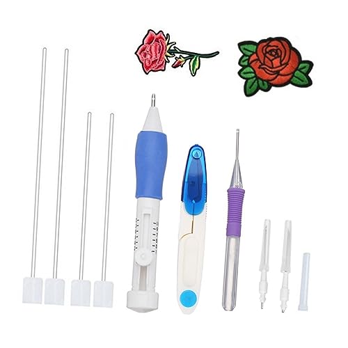 OSALADI Embroidery Set für Anfänger Sticken Werkzeuge mit Bunten Wollefäden Diy Zubehör für Kreative Handarbeiten und Dekoration OSALADI Embroidery Set für Anfänger Sticken Werkzeuge mit Bunten Wollefäden Diy Zubehör für Kreative Handarbeiten und Dekoration von OSALADI