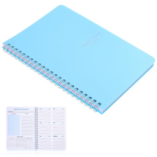 OSALADI Englisches Spulenbuch Notizbücher Für Die Arbeit Akademisch Liniertes Tagebuch Breites Liniertes Spiralnotizbuch Tagebuch Gefüttert College-liniertes Notizbuch Schulplaner Pp von OSALADI