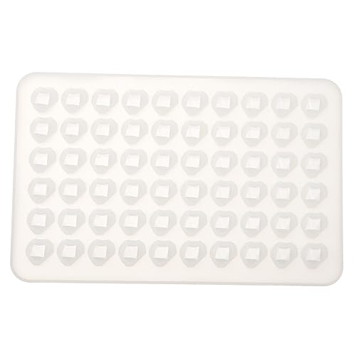 OSALADI Epoxidharz Edelsteinformen Flexibles Silikon Gießform für DIY Kristallsteine für Schmuck und Bastelprojekte Wiederverwendbar von OSALADI