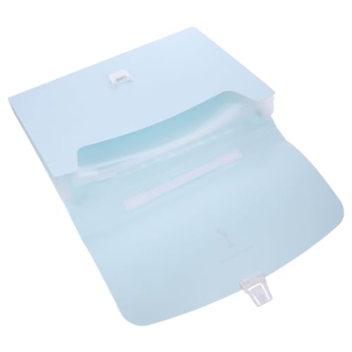 OSALADI Erweiterbare Handheld Dokumentenmappe aus Kunststoff Fächermappe für Unterlagen für Büro Schule Zuhause und Reisen Leichte und Tragbare Aufbewahrungslösung für Belege und Papiere OSALADI Erweiterbare Handheld Dokumentenmappe aus Kunststoff Fächermappe für Unterlagen für Büro Schule Zuhause und Reisen Leichte und Tragbare Aufbewahrungslösung für Belege und Papiere von OSALADI