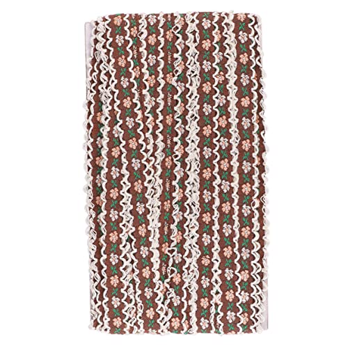 OSALADI Ethnischer Stil Diy Stickerei Spitze Blumenmuster Stickerei Spitze für Modekostüme Yards Langlebig und Vielseitig für Bekleidungsaccessoires OSALADI Ethnischer Stil Diy Stickerei Spitze Blumenmuster Stickerei Spitze für Modekostüme Yards Langlebig und Vielseitig für Bekleidungsaccessoires von OSALADI