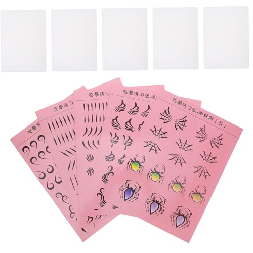 OSALADI Face Paint Stencils Wiederverwendbar Präzise Schablonen Leicht Zu Reinigen Für Erwachsene Für Anfänger Familienfeiern Und Festivals OSALADI Face Paint Stencils Wiederverwendbar Präzise Schablonen Leicht Zu Reinigen Für Erwachsene Für Anfänger Familienfeiern Und Festivals von OSALADI