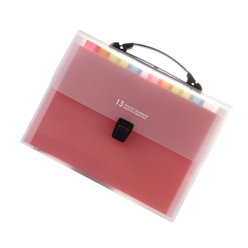 OSALADI Fächermappe mit Fächern Erweiterbarer Dokumentenordner Bunter Papier Organizer für Schule Büro und Zuhause Portabler Aktenordner für Wichtige Dokumente und Unterlagen OSALADI Fächermappe mit Fächern Erweiterbarer Dokumentenordner Bunter Papier Organizer für Schule Büro und Zuhause Portabler Aktenordner für Wichtige Dokumente und Unterlagen von OSALADI