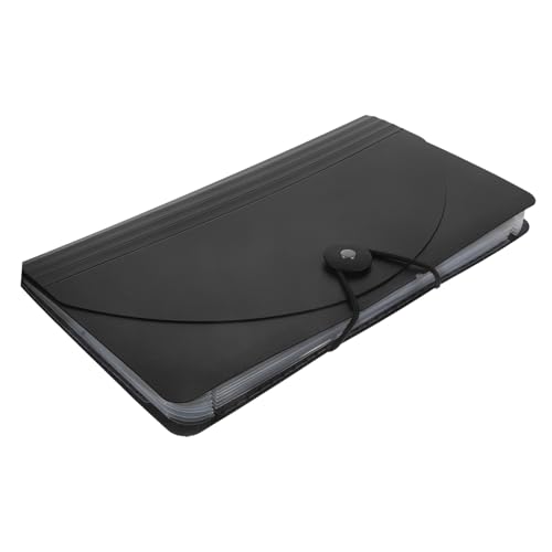 OSALADI Fächermappe mit Fächern Erweiterbarer Receipt Organizer Folder Leichter Flexibler Dokumentenmappe für Büro Schule und Reise mit Sicherem Klappenverschluss und Beschriftungssystem OSALADI Fächermappe mit Fächern Erweiterbarer Receipt Organizer Folder Leichter Flexibler Dokumentenmappe für Büro Schule und Reise mit Sicherem Klappenverschluss und Beschriftungssystem von OSALADI