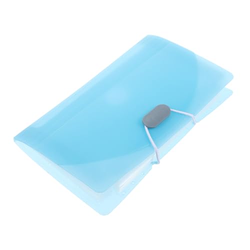 OSALADI Fächermappe mit Fächern Mehrlagiger Dokumenten Organizer für Büro und Schule Stabiler Material für Rechnungen und Unterlagen Blau OSALADI Fächermappe mit Fächern Mehrlagiger Dokumenten Organizer für Büro und Schule Stabiler Material für Rechnungen und Unterlagen Blau von OSALADI
